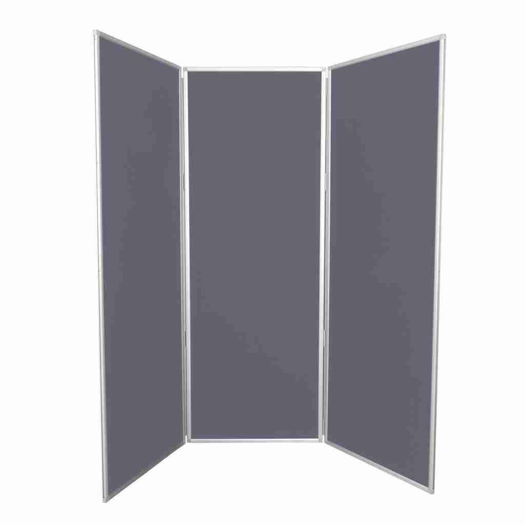 3 Panel Junior Folding Display Kit (Aluminium Frame) - Event Displays