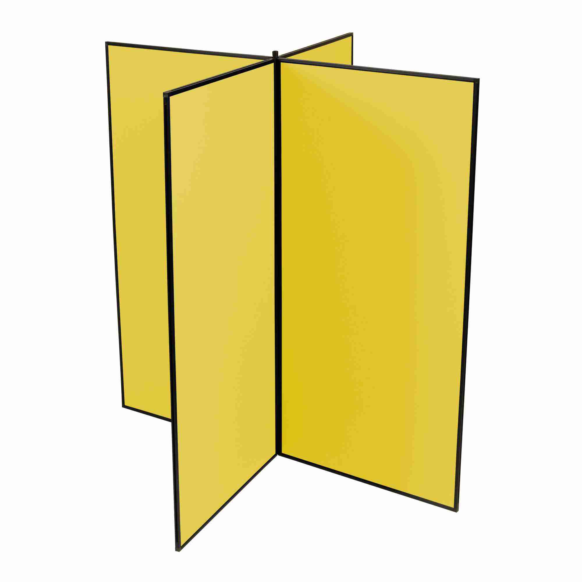 4 Panel Jumbo Slimflex Kit - PVC (Black Frame)