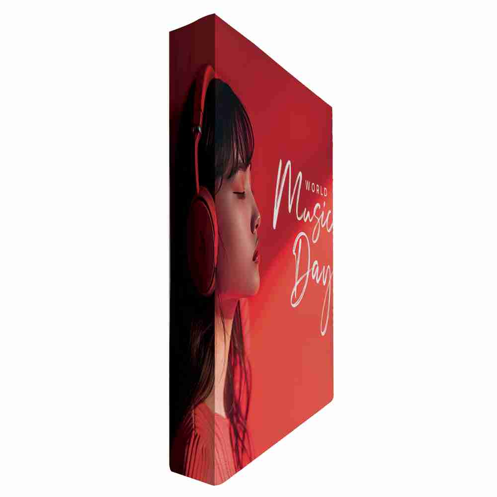 Hop-up Impact Straight Fabric Display Stand