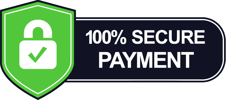 100% Secure Checkout