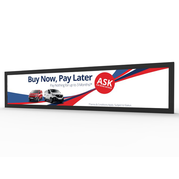 28 inch Ultra Wide Stretched Bar Displays