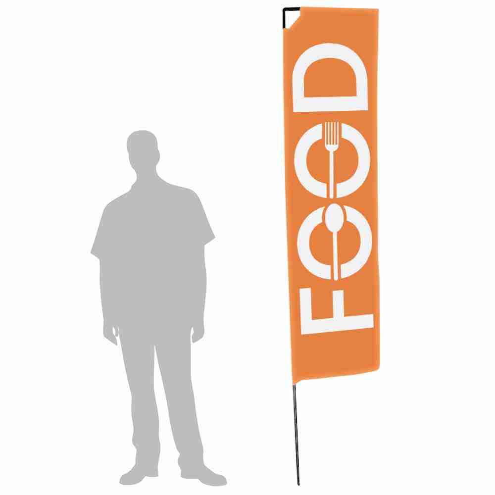Zoom+ Edge Flag - Medium (2.9m Height)