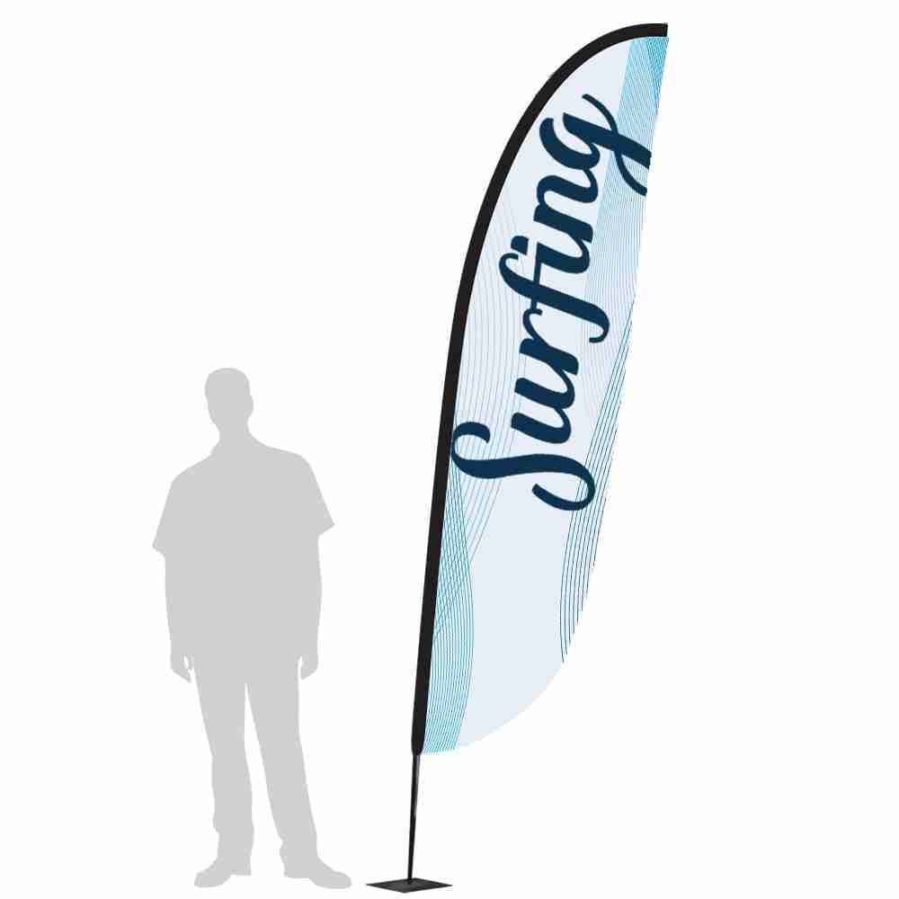 Zoom+ Crest Flag - Medium (3.2m Height)