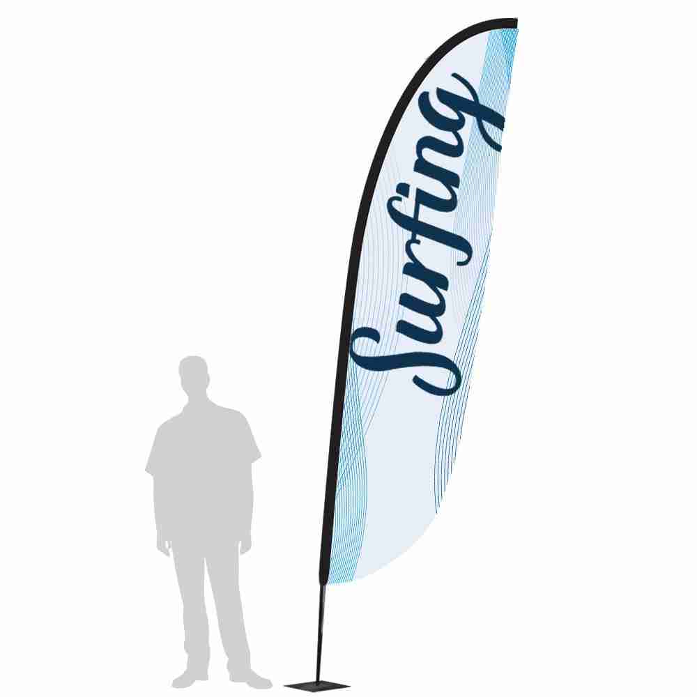 Zoom+ Crest Flag - Large (4m Height)
