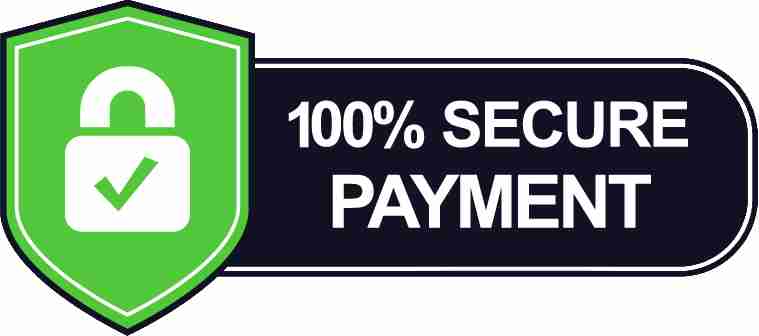 100% Secure Checkout